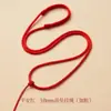Cordón para colgante de jade tejido a mano, cadena de collar para hombres y mujeres, amuleto de jade, colgante de Buda de jadeíta, cordón para colgar amarillo, rojo, negro