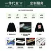 Sudaderas con logo personalizado, ropa de trabajo forrada de polar para otoño e invierno, sudaderas de corte holgado y camisetas culturales personalizadas para tiendas de hot pot y té de leche.