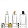 En stock fina alta Cuadrada botella de vidrio para perfume bayoneta atomizador fino de niebla pequeña botella de muestra avanzada sub-botella de perfume lote pequeño