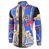 Camisa Casual Florada Comércio Exterior Masculina Nova Primavera 2021 Moda Transfronteiriça Retro Casual Camisa de Manga Longa Moda Masculina