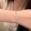 Pulsera de Lazo Simple Versión Estudiantil Dulce Nicho Ins Pulsera de Diseño Cool Lujo Ligero Regalo para Novia