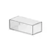 Armario con espejo caja de almacenamiento estante de almacenamiento cosméticos estante acrílico baño inodoro lápiz labial tocador brocha de maquillaje