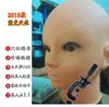 Cabeça de Manequim Beleza Acuponto Molde de Cabeça Silicone Manequim Cabeleireiro Cabeça Humana Modelo Molde Facial Pontas Maquiagem Realista