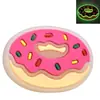 Caneta Esferográfica Dupla Face de Borracha Macia Pvc com Contas Focais de Desenho Animado Luminosas Criativas Multiuso Contas Artesanais Prontas para Venda