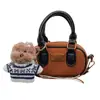 Bolsa de Mão Quadrada Pequena de Nicho Estilo Coreano para Mulheres, Nova Coleção Outono 2025 Versátil Vintage Fosca Simples Bolsa de Ombro Transversal