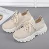 Zapatos Nuevos de Primavera 2023 Zapatos de Mujer Feiwei Transpirables Casual Zapatos de Mujer Estudiante Moda Zapatos de Papá Fabricante Venta al por Mayor Zapatos Deportivos