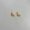 Colar com Brinco Simples de Nó Estilo Coreano com Design Único, Sensação de Luxo de Nicho, Brincos Versáteis e Modernos para o Dia a Dia de Mulheres