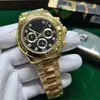 Reloj Mecánico Automático para Hombre Laojia Serie Daytona Verde Dorado Cronógrafo Cósmico Comercio Exterior Transfronterizo Aliexpress