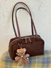 Bolso de Ante Peludo para Debajo del Brazo para Mujer 2026 Nuevo de Moda Otoño Retro Milanés de Hombro Único Gran Capacidad Bolso para el Trabajo