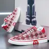 Zapatos Casuales para Hombre, Cómodos y Versátiles, Tenis Deportivos de Moda, Zapatos de Lona Estampados para Hombre, Tenis de Caña Baja para Estudiantes y Adolescentes