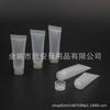 Botella Transparente con Manguera 10ml Champú con Manguera Vial Limpiador Facial Paquete de Prueba Botella con Manguera 10ml Botella Tubo de Pasta de Dientes