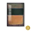 Mark Roscoe pintura decorativa de porche moderno blanco y negro estilo industrial versión vertical pintura de hotel pasillo pasillo abstracto