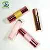 Palito Redondo de Plástico de Doble Extremo para Polvo Shanyi con Cepillo Corrector de Alto Brillo Palito para Contouring Material de Empaque para Palito de Rubor de Plástico
