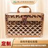 Estuche Cosmético Satchel de Moda al Por Mayor Personalizado Cubo de Agua de PVC con Espejo Caja de Almacenamiento de Cosméticos
