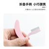 Peine para Pestañas Kaman, Cepillo para Pestañas, Peine de Maquillaje, Cepillo para Cejas, Peine Doble Propósito de Acero para Cejas y Pestañas, Herramienta de Peinado de Pestañas, Aplicador de Pestañas Postizas