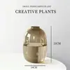 Planta Hidropónica Monstera, Planta Verde Todo el Año, Planta en Maceta de Cultivo en Agua para Interiores, Bambú de Hoja Grande para Sala de Estar, Oficina, Escritorio