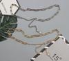 Cadena de metal para cintura, accesorio para mujer, cinturón fino, cadena para pantalones, cadena de moda, decoración que combina con todo, cadena para falda.