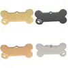Moda Transfronteriza Acero Inoxidable Mascota Metal Tarjeta de Identidad Anti-pérdida Etiquetado para Perros Acero Titanio Colgante Colgante Marca Militar Grabado Etiquetado para Perros