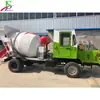 Vehículo de Transporte de Mortero de Concreto para Obra Vehículo de Carga para Construcción de Obra Vehículo de Transporte de Concreto con Cabina Cerrada