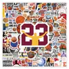 100 adesivos de grafite de desenho animado de basquete esportes transfronteiriços decorativos para capa de celular, notebook, bagagem atacado