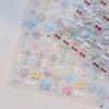 Pegatinas de uñas Tomoni Shell Light, explosiones, venta al por mayor, Guofeng, hebilla de esmalte de colores 4014