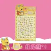 Pegatinas de Uñas Estéreo en Relieve 5D para Niños, Pegatinas de Uñas No Tóxicas e Inodoras para Niñas y Niños, Pegatinas Luminosas de Princesa