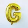 Globos de Letras de 32 pulgadas en Dorado, Plateado, Oro Rosa, Alfabeto Inglés A-Z Globo de Papel de Aluminio Decoración, Venta al por Mayor de Globos Transfronteriza