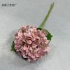 Impressão 3D hortênsia de filme único 132 grande arranjo de flores de casamento de hortênsia interior decoração macia flores falsas