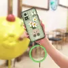 Adecuado para Fundas de Teléfono Móvil Xiaomi, Pulseras, Anime, Estilo Nuevo Simple, Pulseras de Pareja, Silicona Linda de Dibujos Animados para Hombres y Mujeres
