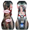 Taza de Chica Gato Jiuai Masturbador Masculino Productos para Adultos Ventosa Juguete Sexual Masculino Juguetes Sexuales para Adultos Moldeados