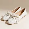 Zapatos Casuales Blancos Slip-On Jx para Mujer de Primavera y Verano, Zapatos de Entrenamiento Alemanes Retro con Cordones, Zapatos Planos Slip-On