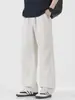 Ropa para Hombre Casa de Arce / Pantalones Casuales Finos de Verano Estilo Old Money Lino Lyocell Tencel Pantalones Largos Modernos Retro Americano para Hombre