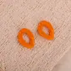 30*21mm macaron multicolor acrílico corrente aberta destacável joia artesanal DIY acessório para pendurar chaveiro bolsa atacado