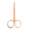 Fabricante Tijeras de Belleza de Acero Inoxidable Tijeras para Recortar Cejas 2.0 Tijeras para Vello de Nariz de Punta Redonda Tijeras Negras de Punta para Cejas Tijeras Pequeñas al Por Mayor