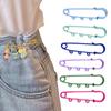 Broche de seguridad de alta calidad de estilo coreano, broche grande con forma de anillo, broche antiluz, broche fijo para apretar la ropa, accesorios de decoración