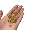 Cobre Puro Pequeño Candado Bolsa Colgante DIY Wen Jugar Accesorios Pulsera Accesorios de Pulsera Circonita Pequeño Candado Bolsa Colgante