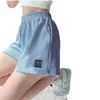 Verano 2025 Nuevo Estilo Coreano Holgados de Cintura Alta para el Hogar Pantalones Cortos Anchos para Mujer Shorts Deportivos de Gofre para Mujer Venta al por Mayor