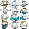 Fofo Super Fofo Hello Kitty 78 terno Sapatos Caverna Sapatos Flor Zhibixing Borracha Macia DIY Aluno croc Acessórios