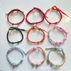 Asume la Tarea de Tejer Pulseras DIY de Hilo Rojo con Cuentas de Plata Pura y Hilo Rojo Trenzado