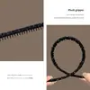 Diadema alta de lunares con dientes para mujer, nuevo modelo 2026, adecuada para uso diario, lavado de cara y sujetar el cabello, antideslizante y segura