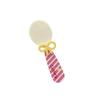 Accesorios de Acrílico de Cachorro Largo y Gatito Dibujados Cuchillo y Tenedor con Lazo Adorno para el Cabello Hecho a Mano Parche para Funda de Teléfono Móvil Zapatos