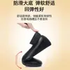 Estilo para ir al trabajo, cómodos, de punta cuadrada, corte bajo, elegantes zapatos planos con suelas suaves y tacones gruesos, zapatos de trabajo sencillos y profesionales que no cansarán tus pies, zapatos de mujer