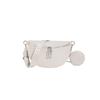 Nova Bolsa de Cintura Feminina 2026, Simples e Versátil, Elegante Bolsa Feminina de Couro Bolha para Ombro Transversal de Grande Capacidade