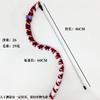 Lindo Palo Juguete para Gatos con Oruga y Ojos Grandes, Juguete Interactivo y Resistente a Mordidas para Gatos con Cascabel