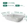 Caja de Papel de Aluminio para Llevar Pescado a la Parrilla de Grado Alimenticio Parrilla de Pescado Barbacoa Cangrejo Caja de Almuerzo Desechable de Papel de Aluminio Fábrica al por Mayor