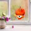 Pegatina Decorativa Divertida de Gallo de Dibujos Animados de Vidrio de Ventana Autoadhesiva de Doble Cara Visual BR0444C
