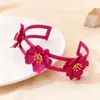 Pulseira de Flor Dopamina Europeia e Americana Transfronteiriça Temperamento Longa Metal Pintado Moda Tendência Estilosa Estilo Ins Joia de Mão