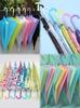 Paraguas Japonés Pequeño Fresco al por Mayor Celebrando Paraguas Automático Transparente de Mango Largo de Alto Sentido Estudiante Femenina Logo Personalizado