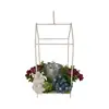 Nuevo Candelabro Escandinavo para el Día de San Valentín de Temu Adornos de Decoración de Boda de Hierro Taza de Vela de Flor Simulada Se Puede Enviar Transfronterizo