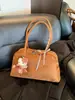 Bolso de Hombro Individual Retro de Gamuza Estilo Coreano de Invierno, Bolso Elegante para Viajes Diarios para Mujer, Bolso de Mano Tote Nuevo Modelo 2025